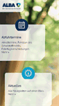 Mobile Screenshot of alba-bs.de